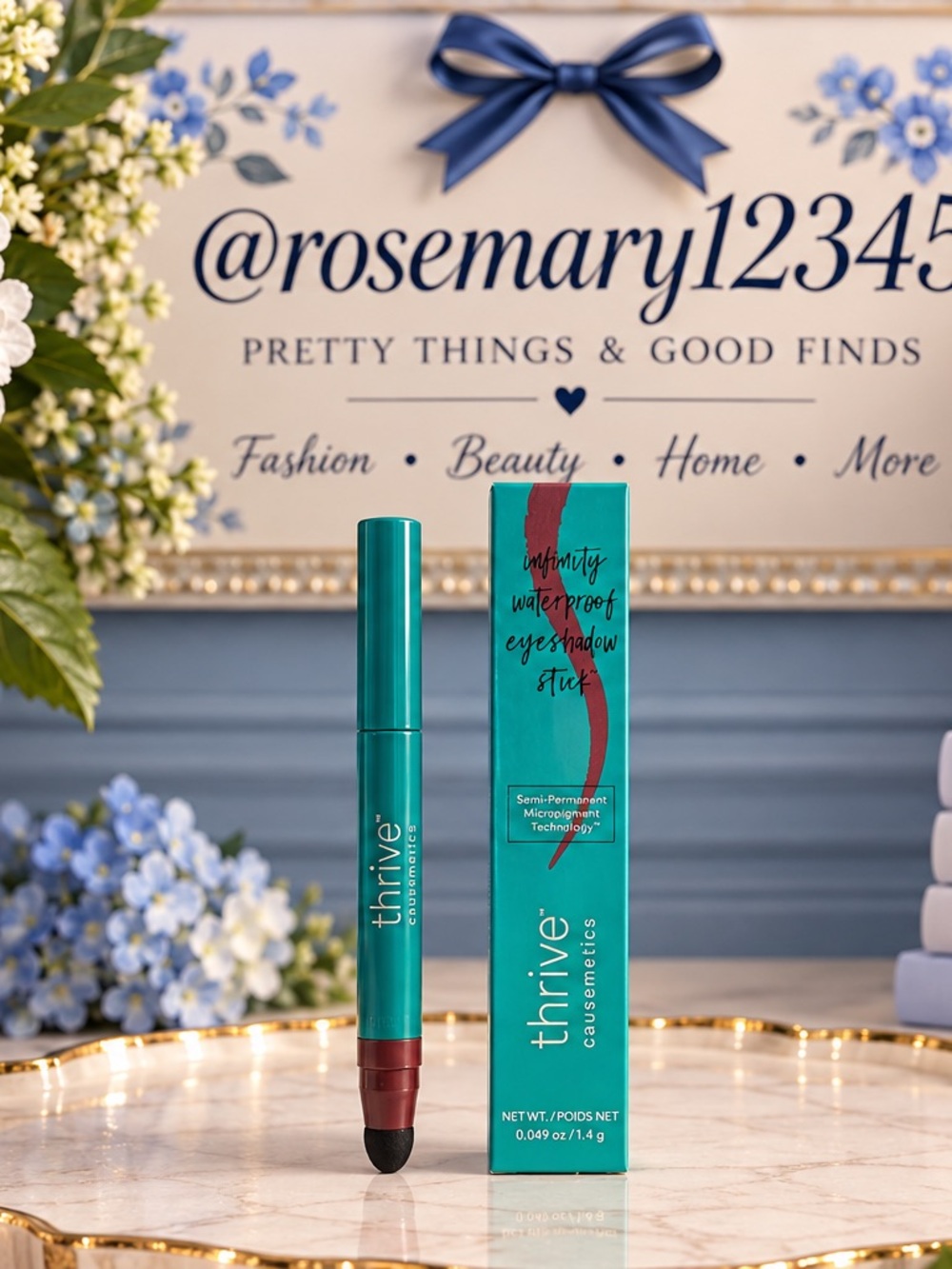 Thrive Causemetics Infinity Waterproof Eyeshadow Stick - Tai